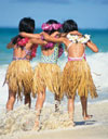 girls on beach